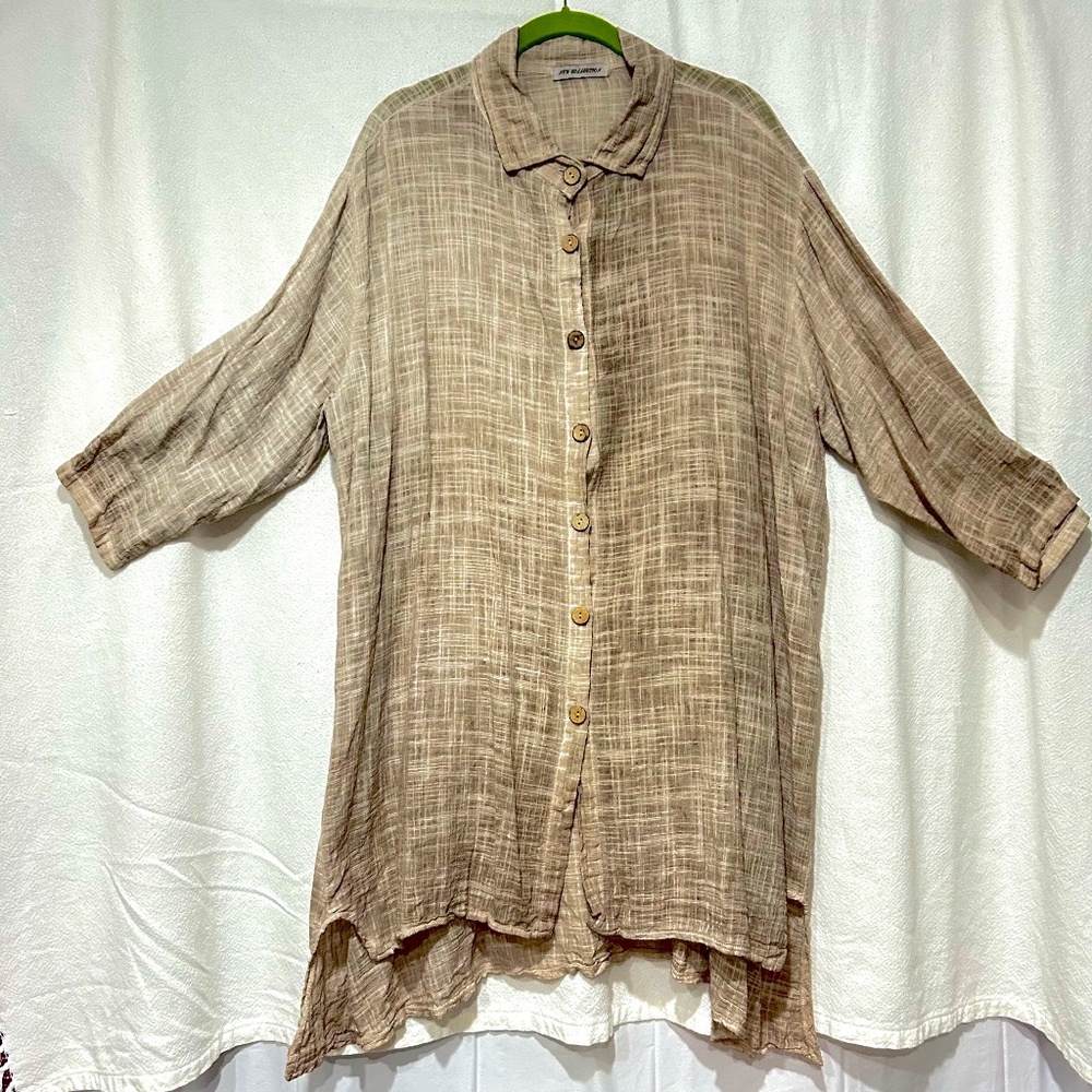 Linen Long Shirt